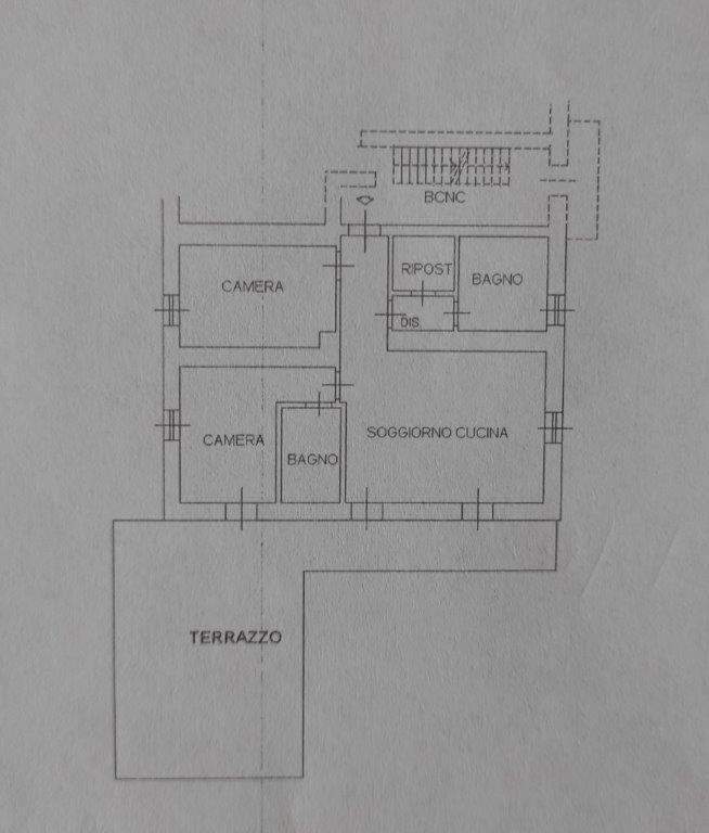La Terrazza Apartment Когне Екстериор снимка